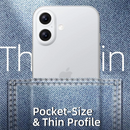 Capa Transparente fosca para Iphone 17