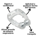 Kit 4 Clipe Nasal Anti Ronco e Apneia Dilatador Magnético