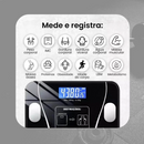 Balança Bioimpedancia Digital Bluetooth Corporal e análise de umidade humana até 180kg