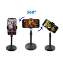 Suporte Tripe de Celular Com Base De Mesa Ajustavel Angulo 360o
