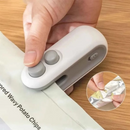 Mini Selador De Embalagem e Sacos; Seladora a Vacuo Recarregavel USB